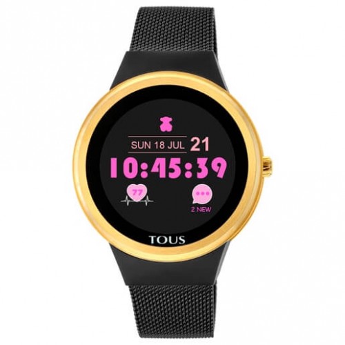 Tous SmartWatch Rond Connect BLACK MESH 100350670 - Tous watches - 100350670 - Jewelry and watches Riera in Vallès, Barcelona