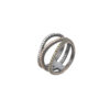 El ANILLO SUNFIELD AN064273 es un anillo de plata de ley 925 con circonitas en diferentes colores.  muestra formas orgánicas que le dan una anchura de 12mm.