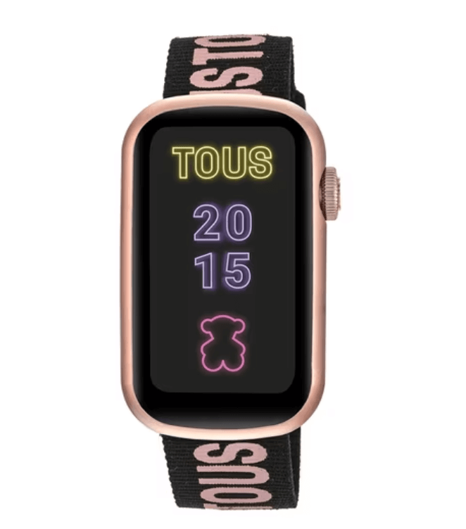 Tous T-Band no es una simple pulsera de actividad sino todo un reloj inteligente, capaz de recibir notificaciones de llamadas, mensajes, correo, etc