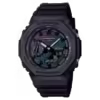 El reloj Casio G-Shock GA-2100RW-1AER llamativo por su esfera, tiene la caja fabricada con resina fina y fibra de carbono para un reloj ligero y resistente