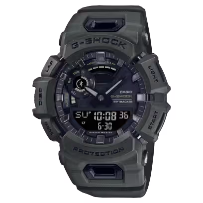 El reloj Casio G-Shock GA-900UU-3AER destaca por su conectividad con un dispositivo móvil mediante Bluetooth para avisar de notificaciones.