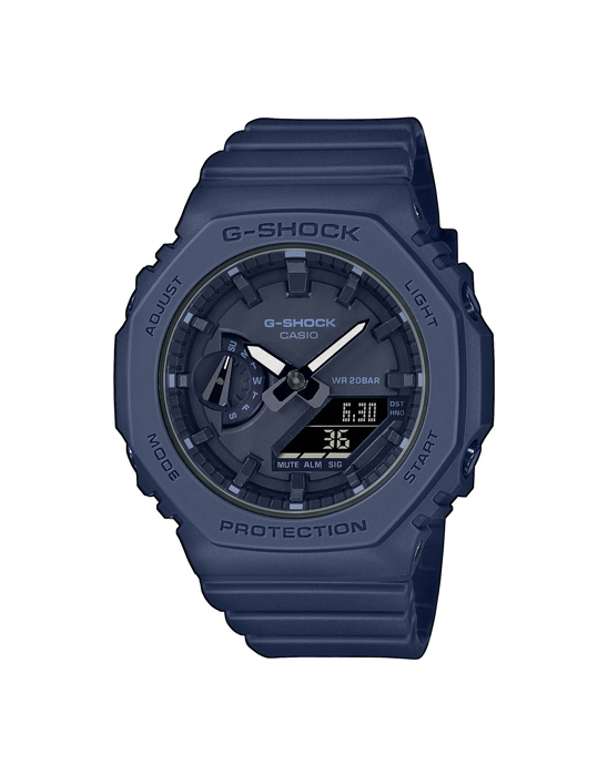 El reloj Casio G-Shock GMA-S2100BA-2A1ER toma el compacto del GA-2100 y lo hace más estrecho y compacto, mayor comodidad, pero no menos resistente.