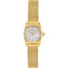 TOUS EPIC ICON MESH reloj de caja redonda con brazalete combinado de acero IPG dorado y, esfera color claro con indices a juego con el bisel.